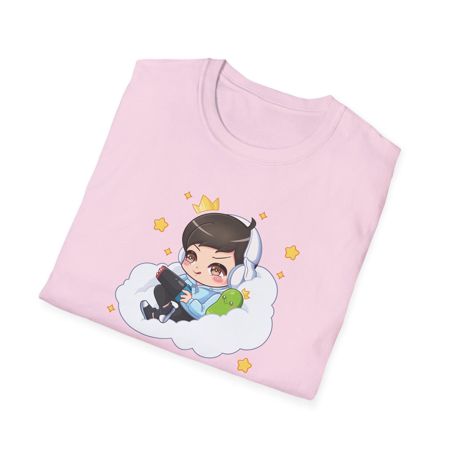 Gamer JohnniiBean Unisex Softstyle T-Shirt, Cute Graphic Tee, Cozy Casual Wear