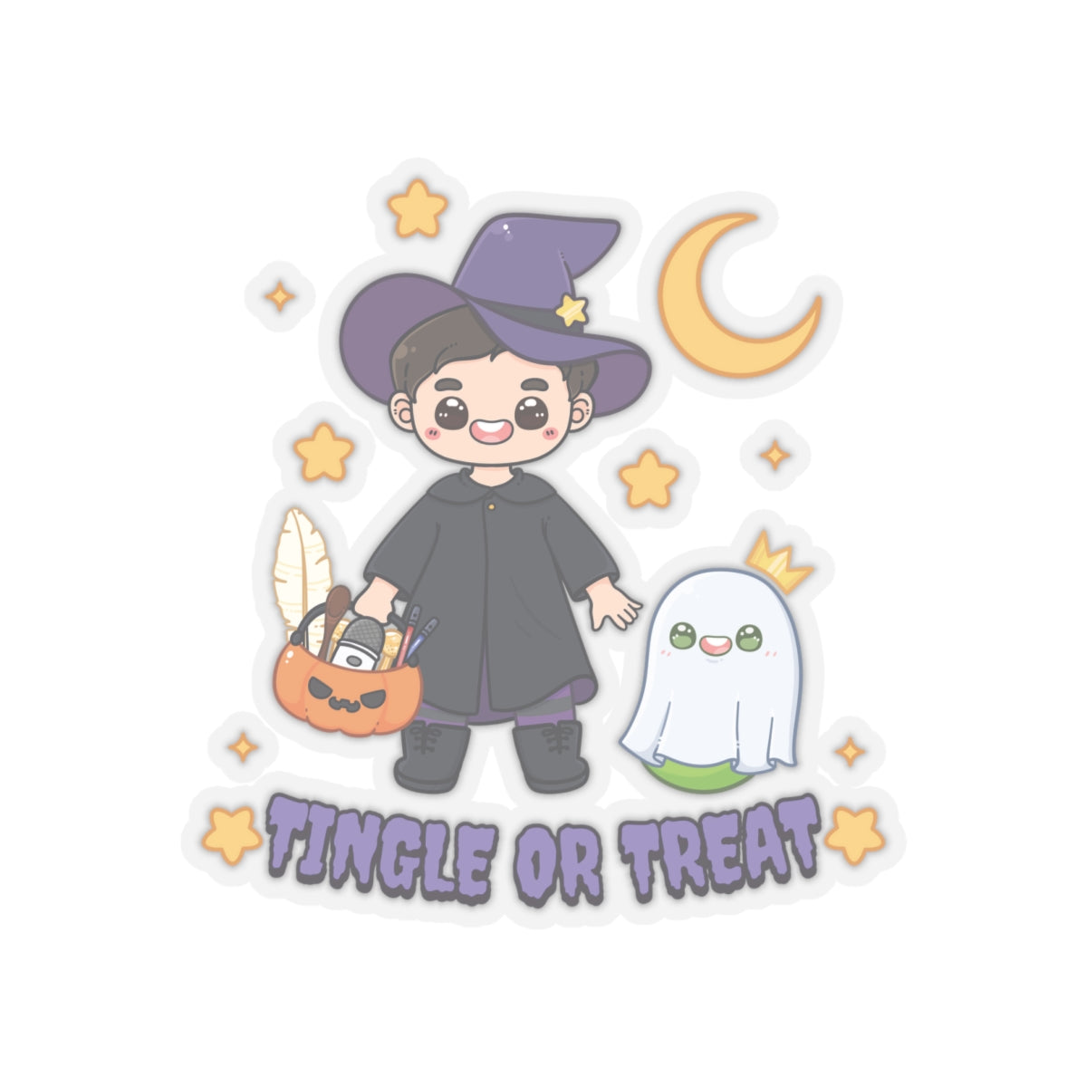 Tingle or Treat Sticker