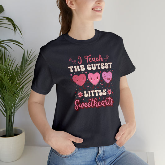 I Teach Sweethearts Unisex Jersey Short Sleeve Tee