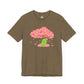 Sakura Bean Unisex Jersey Short Sleeve Tee