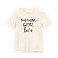 Napping for Two Unisex Jersey Short Sleeve Tee