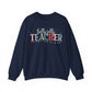 Holly Jolly Teacher Crewneck Sweatshirt