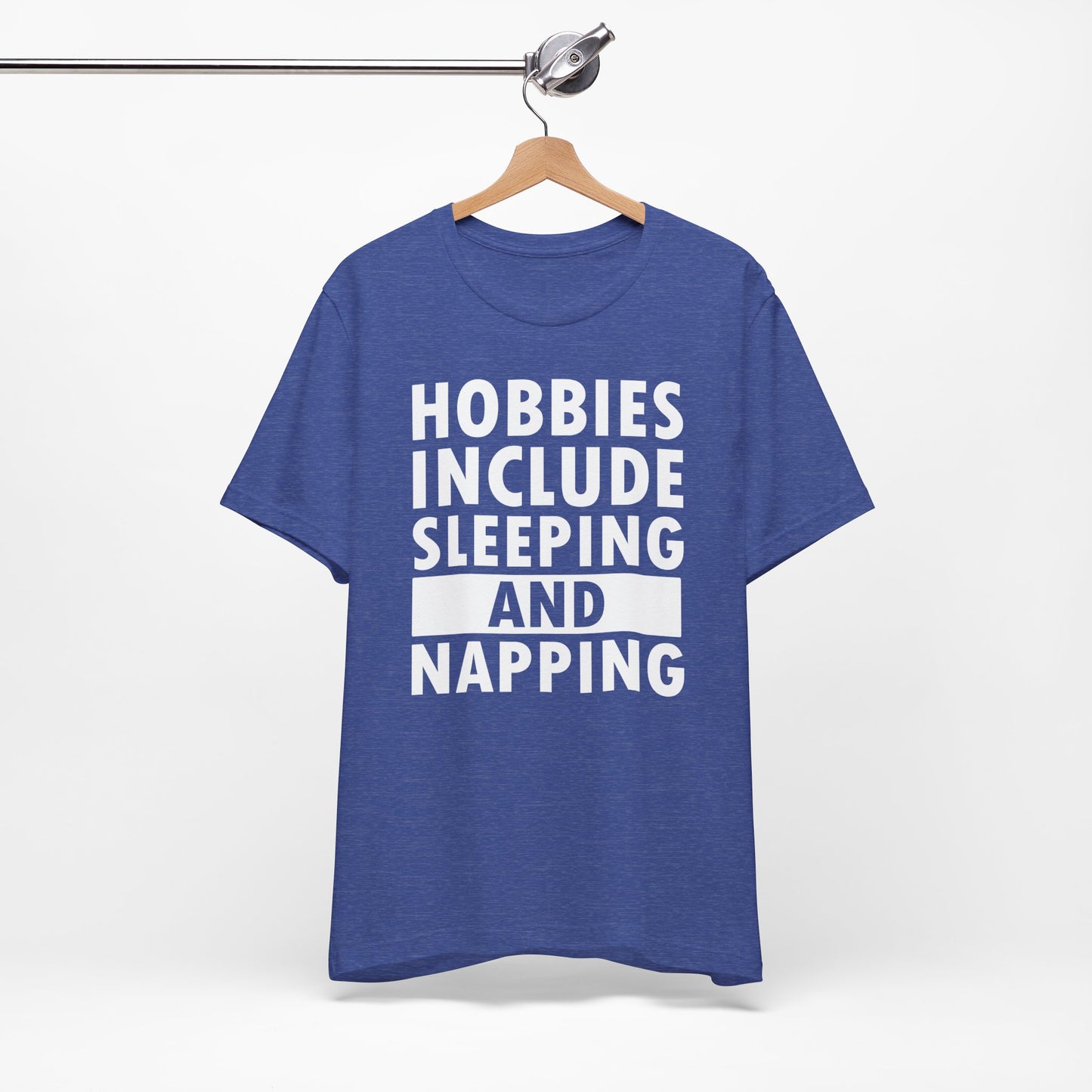 Sleeping and Napping Unisex Jersey Short Sleeve Tee