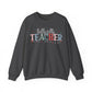 Holly Jolly Teacher Crewneck Sweatshirt