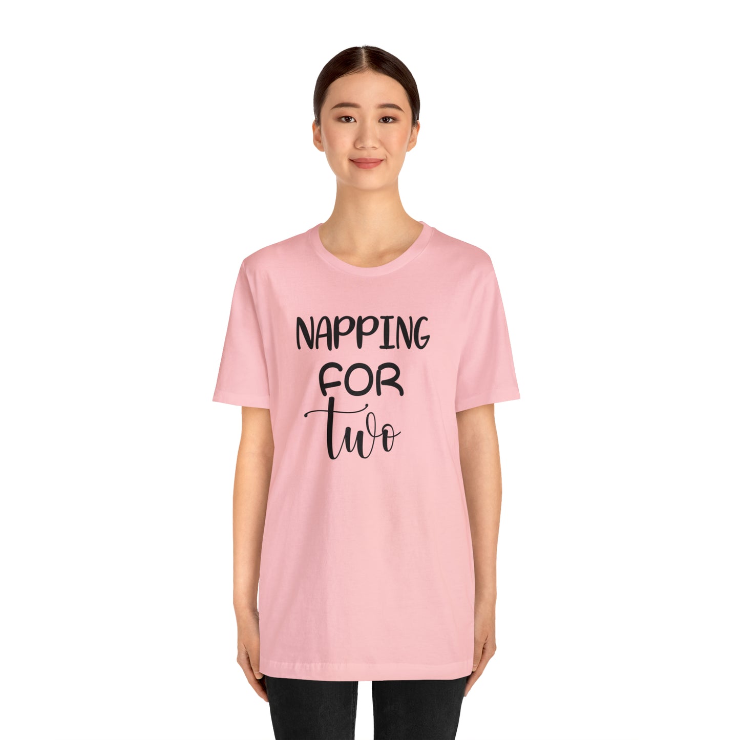 Napping for Two Unisex Jersey Short Sleeve Tee