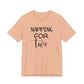 Napping for Two Unisex Jersey Short Sleeve Tee