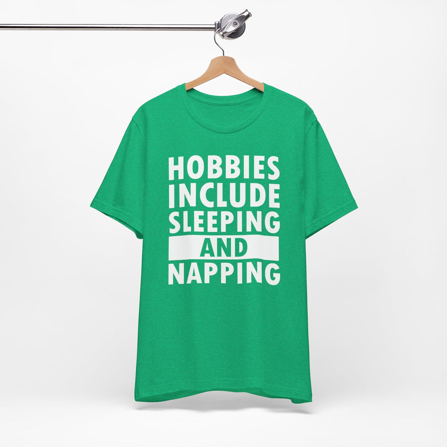 Sleeping and Napping Unisex Jersey Short Sleeve Tee