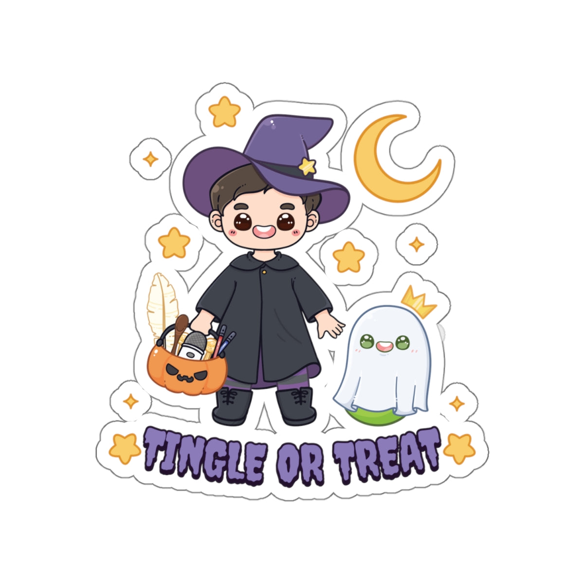 Tingle or Treat Sticker