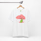 Sakura Bean Unisex Jersey Short Sleeve Tee