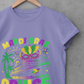 Mardi Gras Cruise 2025 Unisex Heavy Cotton Tee