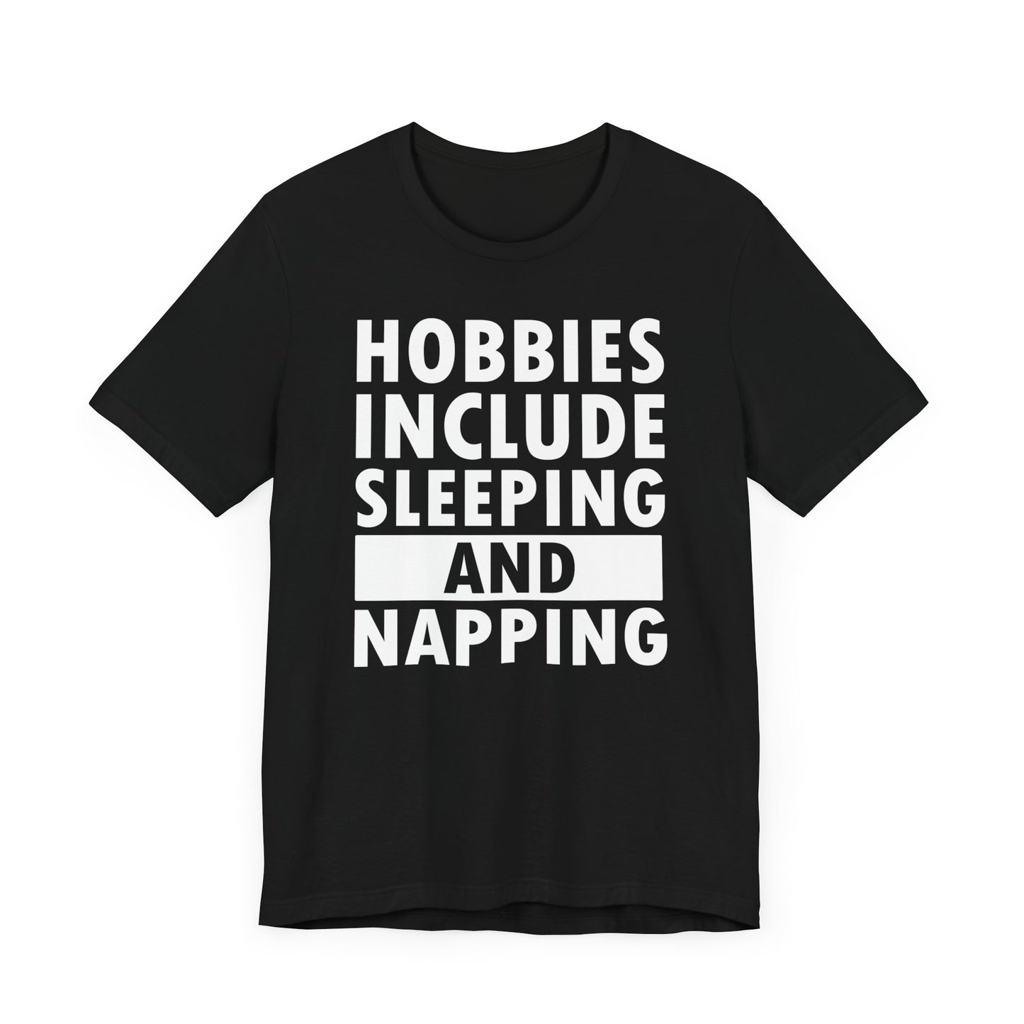 Sleeping and Napping Unisex Jersey Short Sleeve Tee