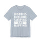 Sleeping and Napping Unisex Jersey Short Sleeve Tee