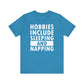 Sleeping and Napping Unisex Jersey Short Sleeve Tee