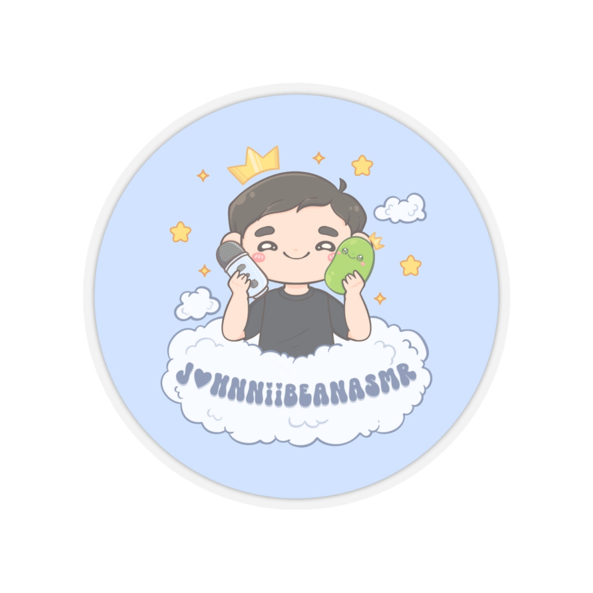 Johnnii Bean Ver. 2 Die-Cut Sticker