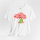 Sakura Bean Unisex Jersey Short Sleeve Tee