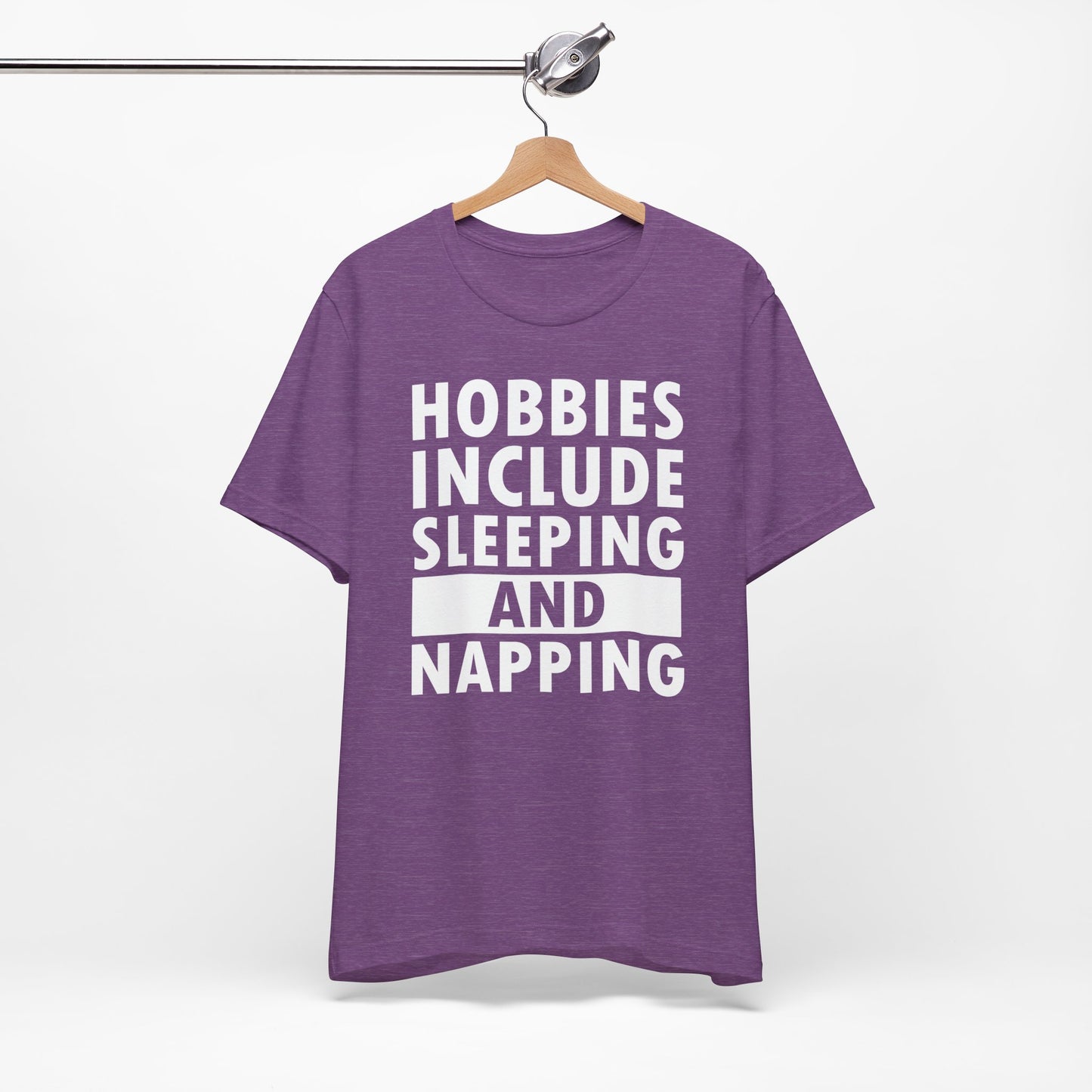 Sleeping and Napping Unisex Jersey Short Sleeve Tee