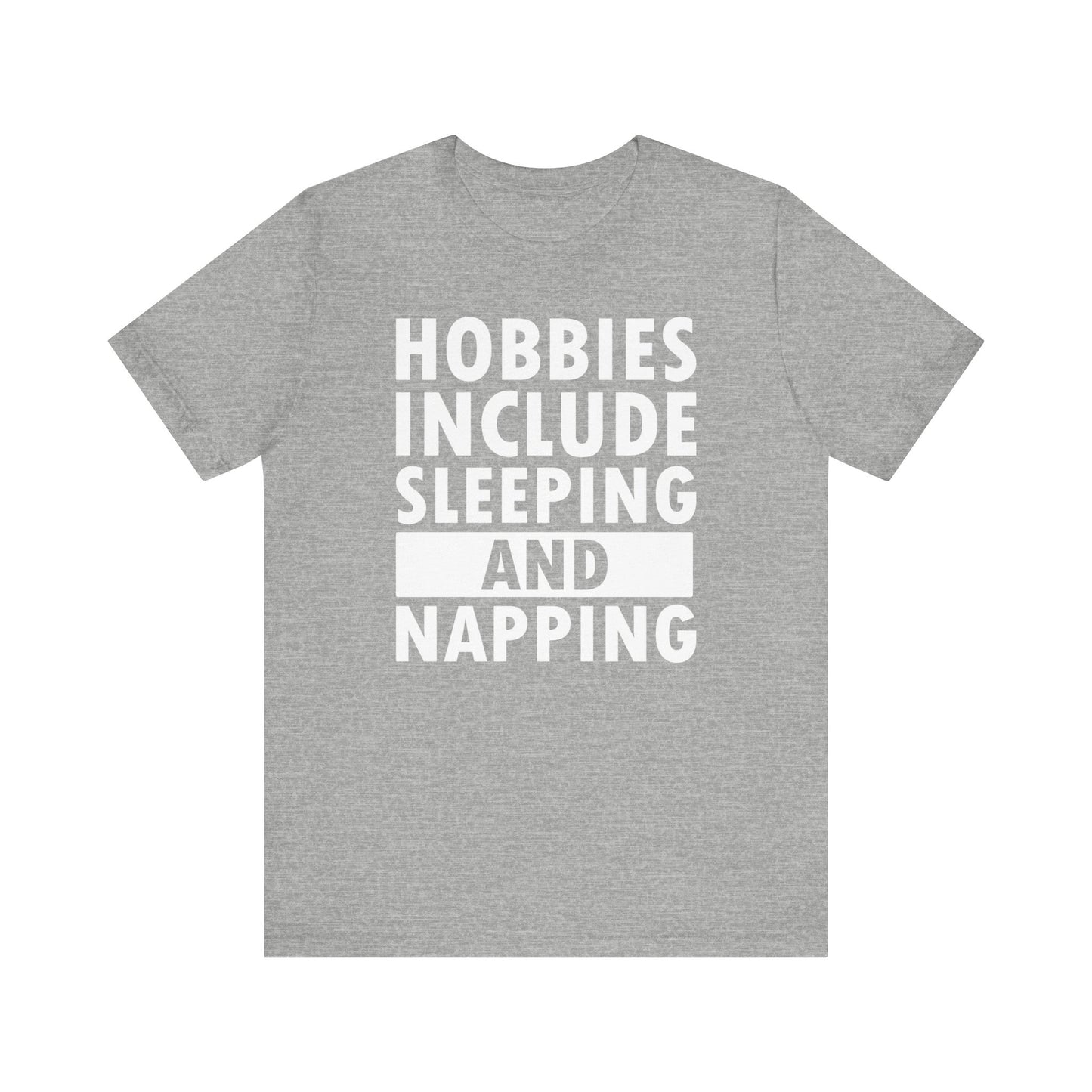 Sleeping and Napping Unisex Jersey Short Sleeve Tee