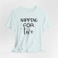 Napping for Two Unisex Jersey Short Sleeve Tee