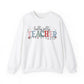 Holly Jolly Teacher Crewneck Sweatshirt