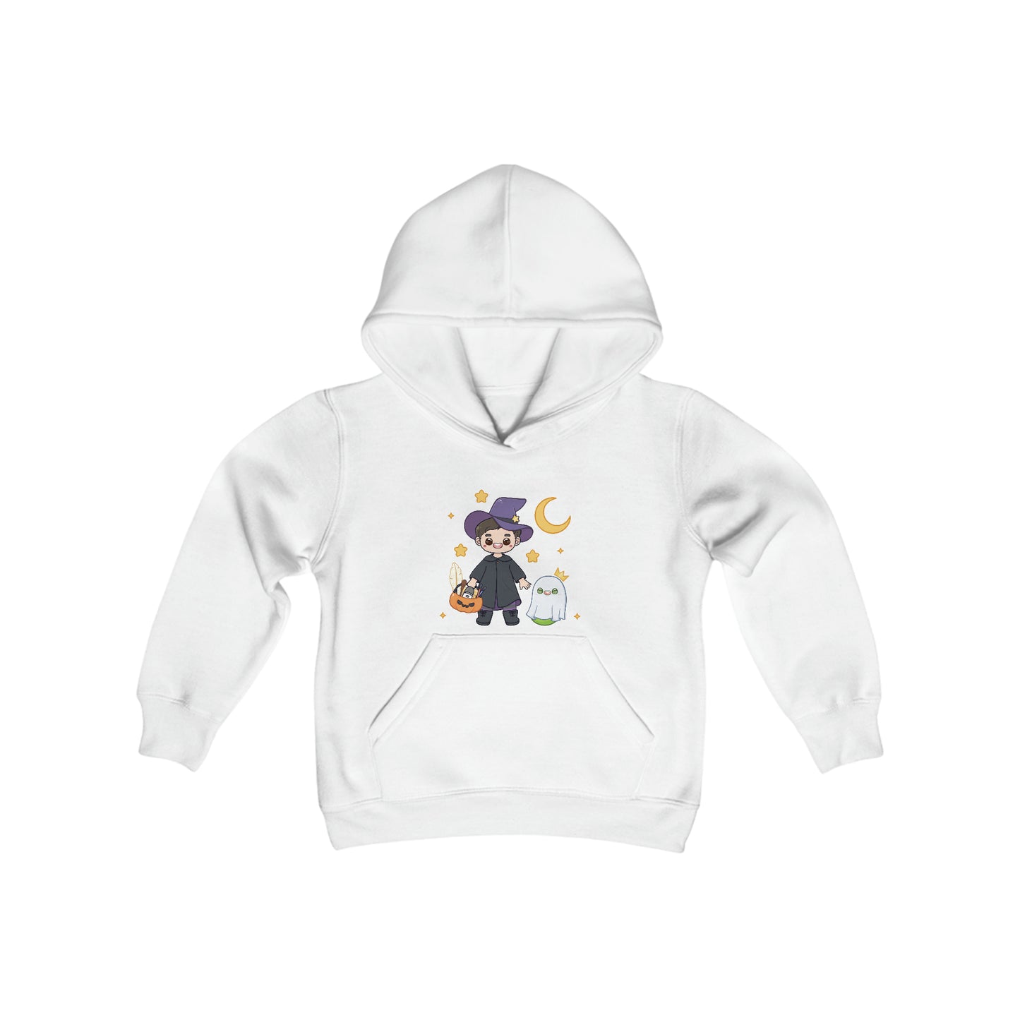 Johnnii and Bean Halloween Kids Hoodie