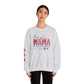 'This Mama Wears Her Heart on Her Sleeve' Sweatshirt