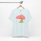 Sakura Bean Unisex Jersey Short Sleeve Tee