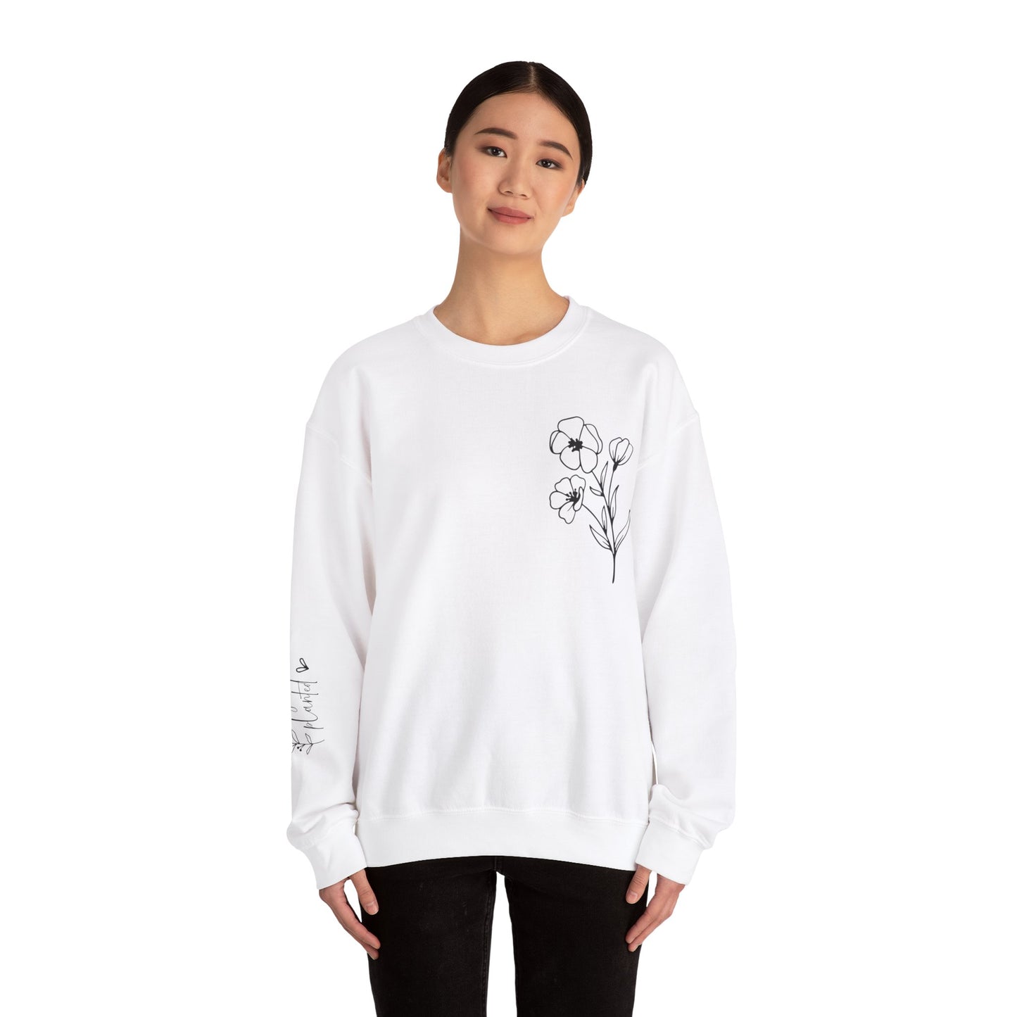 Grow Where You Are Planted Crewneck Sweatshirt