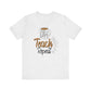 Coffee Teach Repeat Unisex Short Sleeve Tee