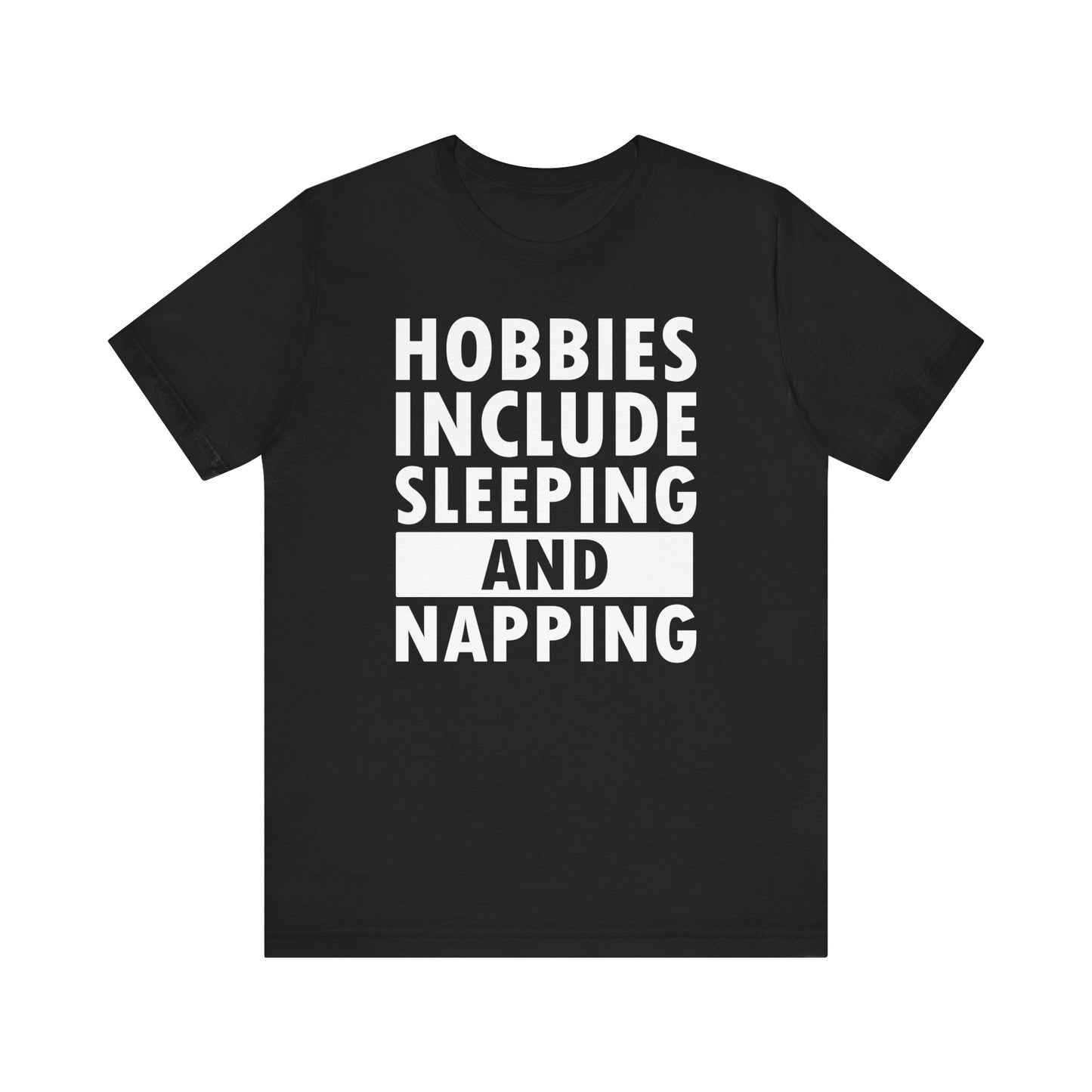 Sleeping and Napping Unisex Jersey Short Sleeve Tee