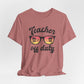 Teacher Off Duty Unisex Short Sleeve Tee