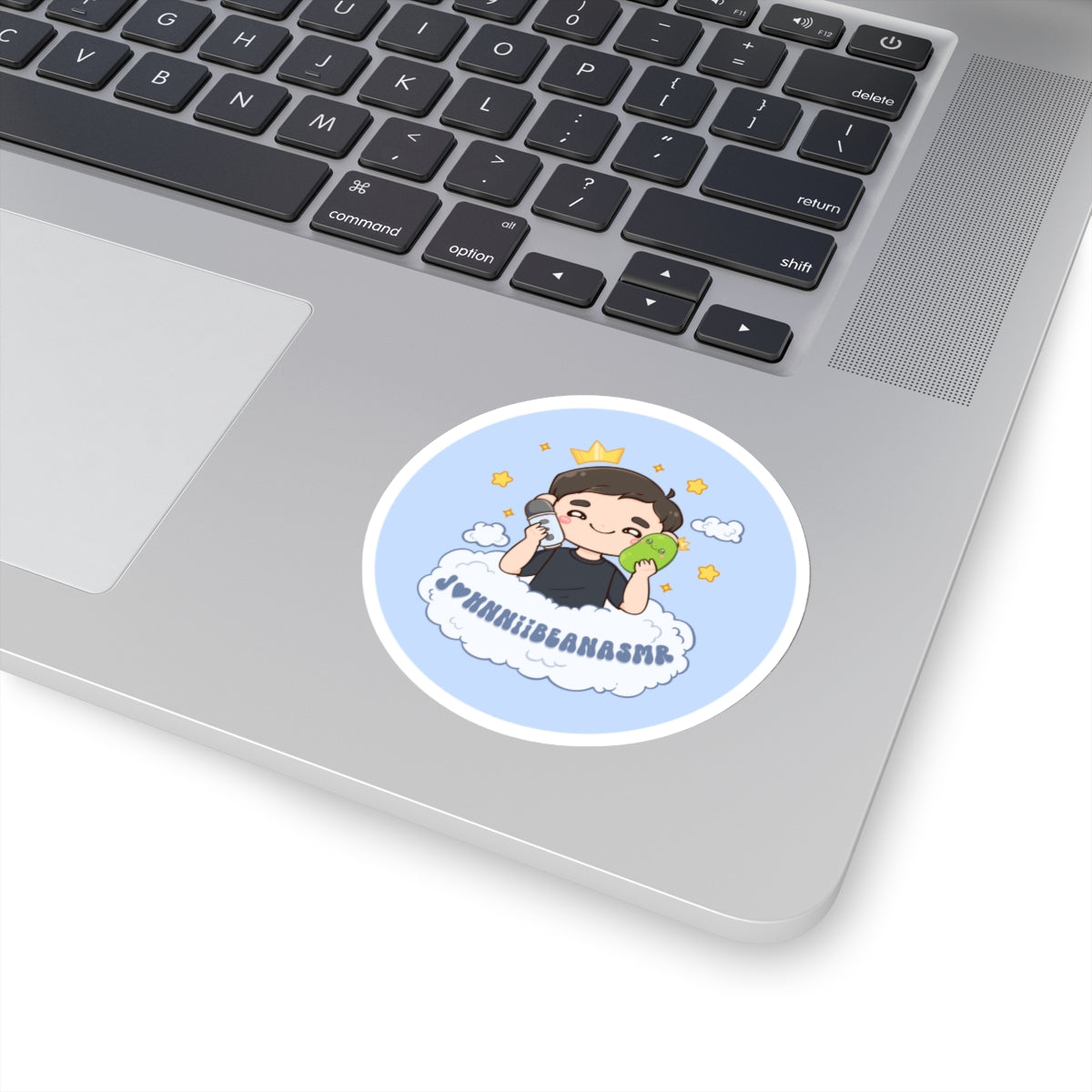 Johnnii Bean Ver. 2 Die-Cut Sticker – Sleepy Beans Boutique