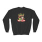 Christmas Johnnii Bean Kids Crewneck Sweatshirt