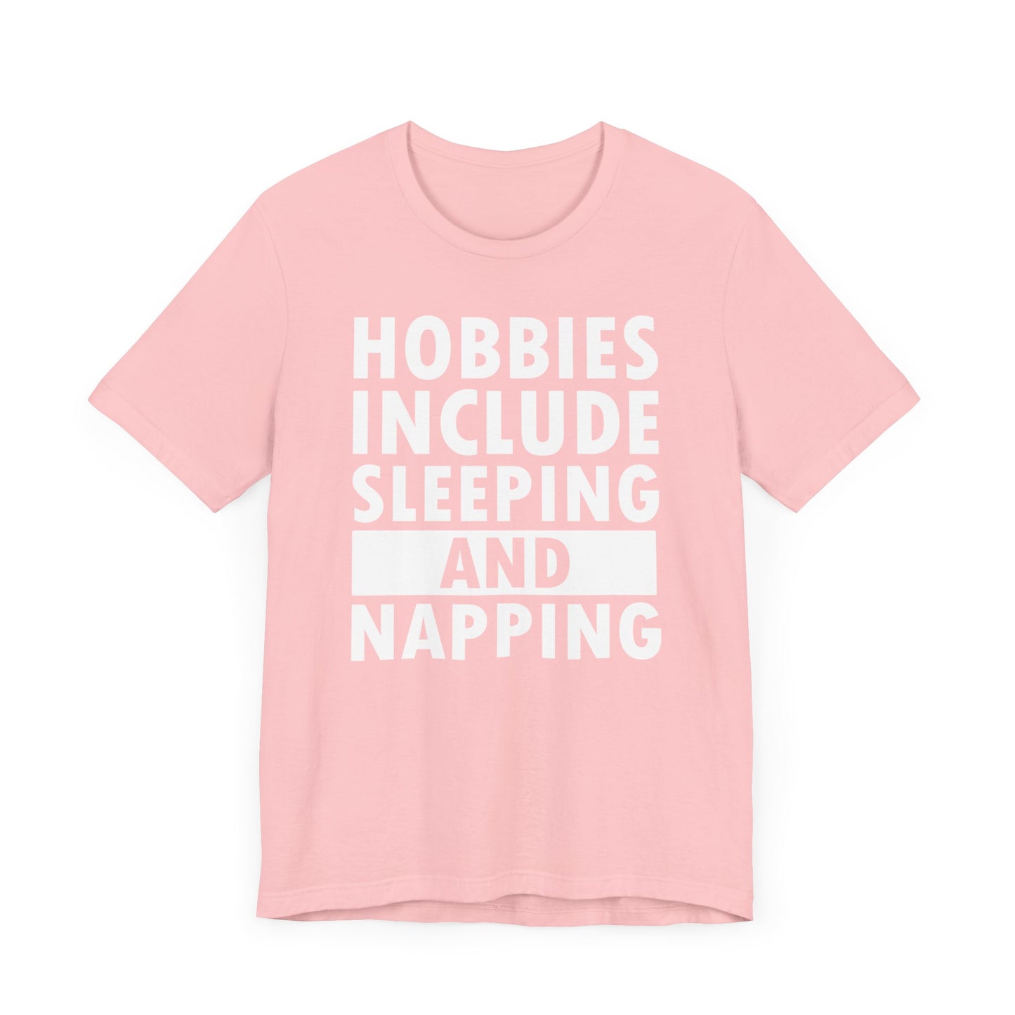 Sleeping and Napping Unisex Jersey Short Sleeve Tee