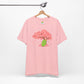 Sakura Bean Unisex Jersey Short Sleeve Tee