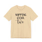 Napping for Two Unisex Jersey Short Sleeve Tee