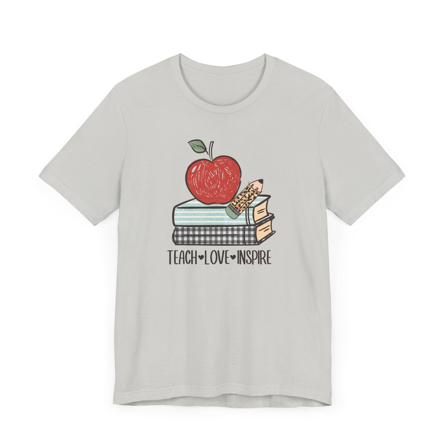 Teach, Love, Inspire Unisex Short Sleeve Tee