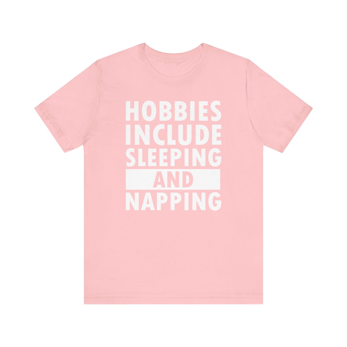 Sleeping and Napping Unisex Jersey Short Sleeve Tee