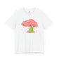 Sakura Bean Unisex Jersey Short Sleeve Tee